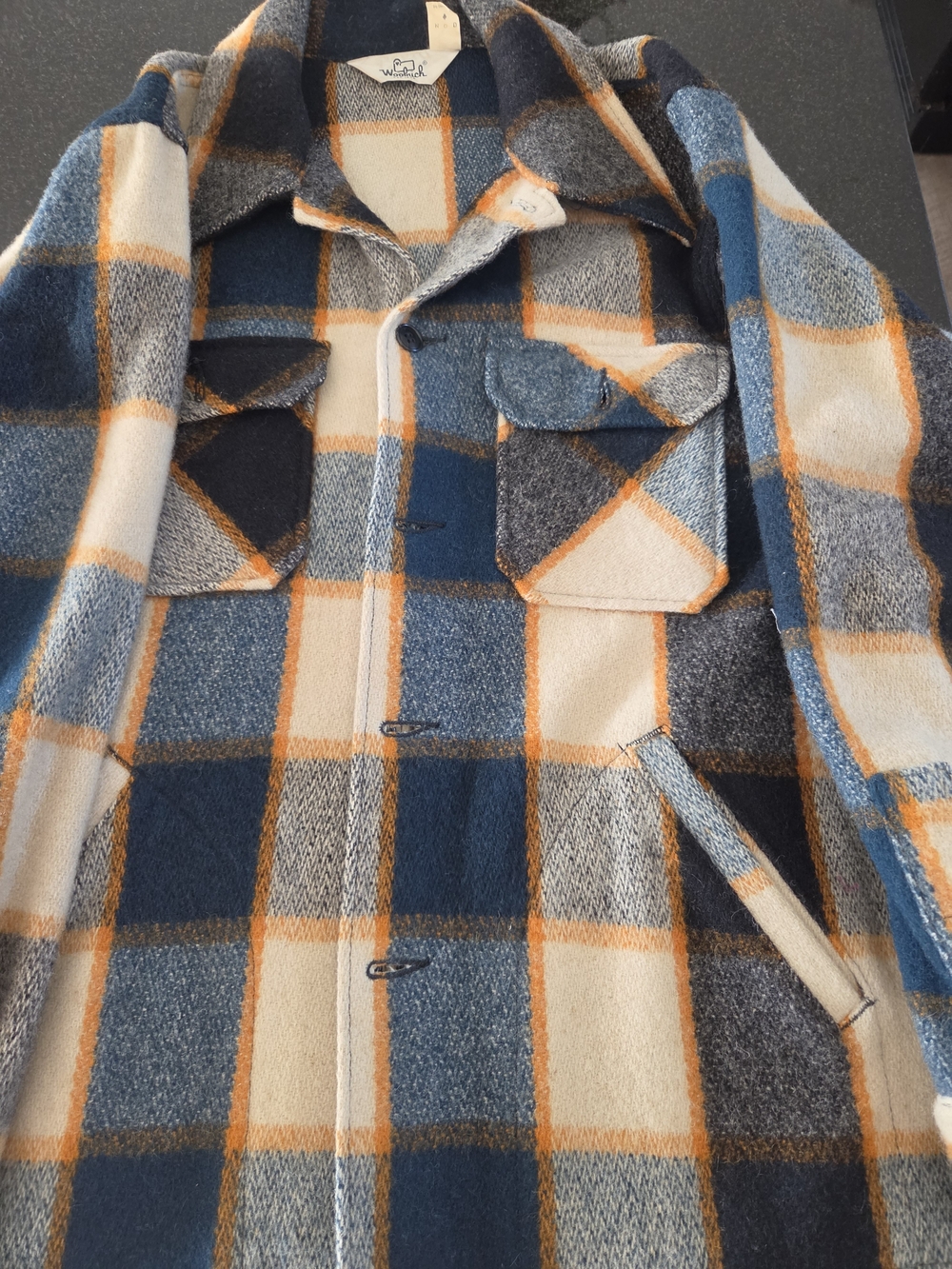 Vintage Woolrich shirt jacket.